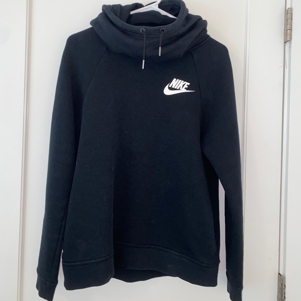 Black Nike coke neck sweatshirt, size small